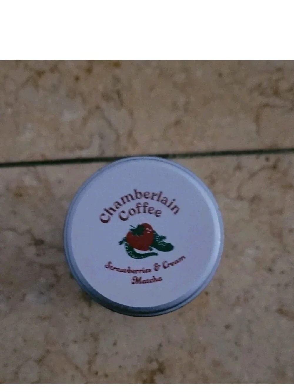 Chamberlain Strawberries & Cream Matcha Organic Ceremonial Grade A 1.06oz
